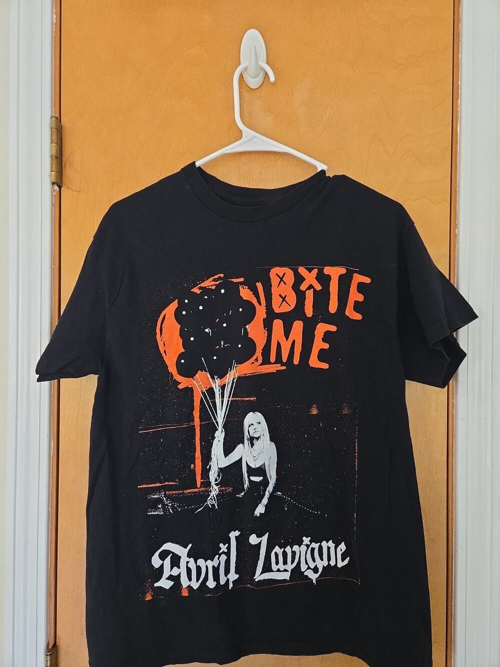 Avril Lavigne 2022 Bite Me Tour Black T-Shirt Medium